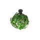- Leavy - Matt Black Ceiling Lamp with Green Leaves Trio-R60461015 - Leavy - Matt Black Ceiling Lamp with Green Leaves
