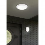 Camaro - White Ceiling Lamp with White Diffuser Ø 26 cm Camaro - White Ceiling Lamp with White Diffuser Ø 26 cm