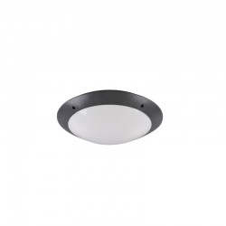 Camaro - Anthracite Ceiling Lamp with White Diffuser Ø 33 cm Camaro - Anthracite Ceiling Lamp with White Diffuser Ø 33 cm