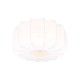 - Madeline - Matt Black Semi-Flush with White Fabric Shade ∅ 40 cm Trio-R61971901 - Madeline - Matt Black Semi-Flush with White Fabric Shade ∅ 40 cm