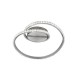 Trio-R62021105 - Rubin - Crystal & Chrome RGBW Flush with Remote Control