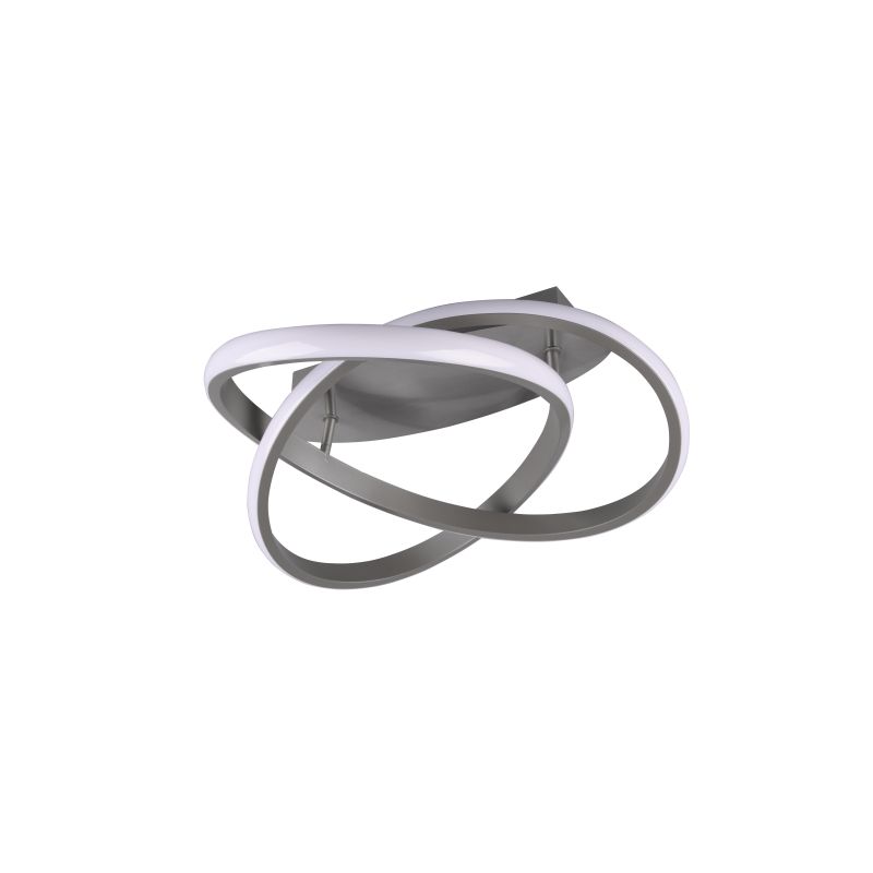 - Course - Matt Nickel LED Ceiling Lamp 4000K Trio-R62051407 - Course - Matt Nickel LED Ceiling Lamp 4000K