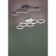 Trio-R62055142 - Vigo - Anthracite LED Ceiling Lamp 3000K