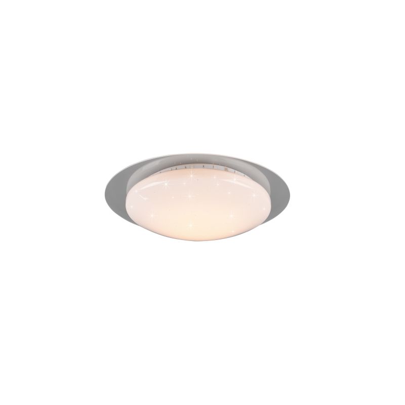 Trio-R62093500 - Bilbo - White RGBW Ceiling Lamp with Remote Control