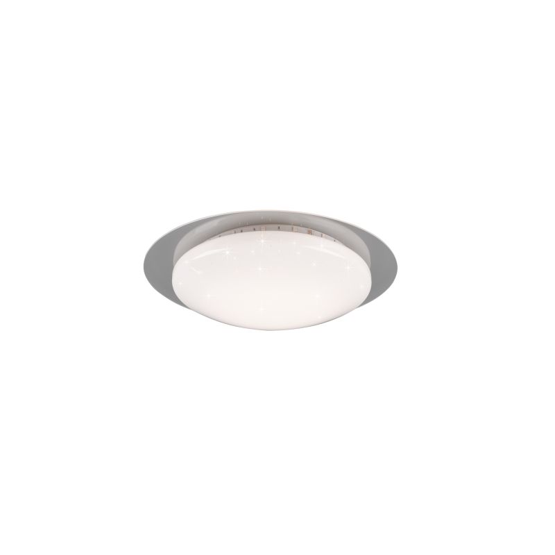 Trio-R62093500 - Bilbo - White RGBW Ceiling Lamp with Remote Control