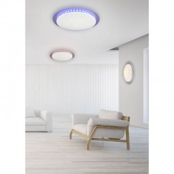 Bilbo - White RGBW Ceiling Lamp with Remote Control Bilbo - White RGBW Ceiling Lamp with Remote Control