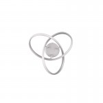 Meo - Silver LED Semi Flush 3000K