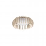 Monte - Natural Wooden LED Flush with White Diffuser Monte - Natural Wooden LED Flush with White Diffuser