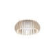 - Monte - Natural Wooden LED Flush with White Diffuser Trio-R62171130 - Monte - Natural Wooden LED Flush with White Diffuser