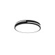 Trio-R62241132 - Tacoma - Black & White CCT Ceiling Lamp with Remote Control Ø 40 cm