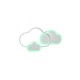 Trio-R62263131 - Cloudy - White RGBW Wall Lamp with Remote Control