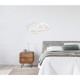 Trio-R62263131 - Cloudy - White RGBW Wall Lamp with Remote Control