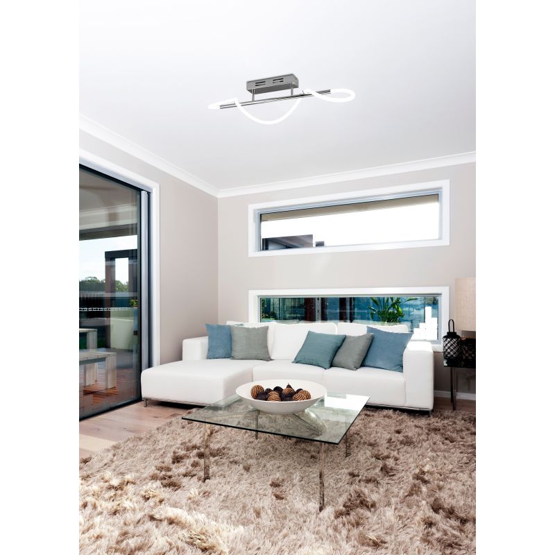 - Argos - Chrome LED Ceiling Lamp 4000K Trio-R62361106 - Argos - Chrome LED Ceiling Lamp 4000K