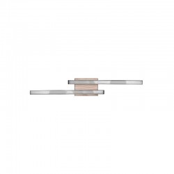 Route - Black & Wooden 2 Light LED Ceiling Lamp 3000K Route - Black & Wooden 2 Light LED Ceiling Lamp 3000K