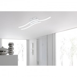 Route - Matt Black 3 Light LED Ceiling Lamp 4000K Route - Matt Black 3 Light LED Ceiling Lamp 4000K