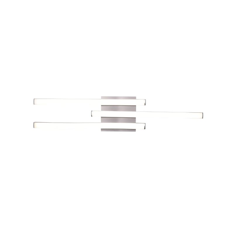 - Route - Matt Nickel 3 Light LED Ceiling Lamp 4000K Trio-R62473407 - Route - Matt Nickel 3 Light LED Ceiling Lamp 4000K