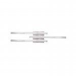 Route - Matt Nickel 3 Light LED Ceiling Lamp 4000K Route - Matt Nickel 3 Light LED Ceiling Lamp 4000K