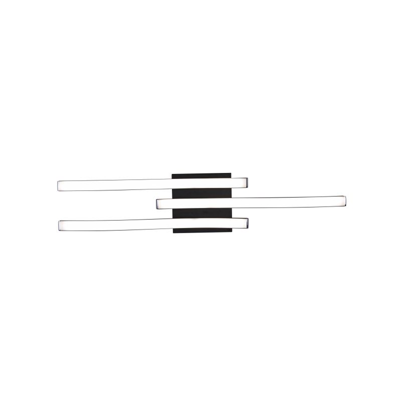 - Route - Matt Black 3 Light LED Ceiling Lamp 4000K Trio-R62473432 - Route - Matt Black 3 Light LED Ceiling Lamp 4000K