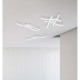 - Route - Matt White 4 Light LED Ceiling Lamp 4000K Trio-R62474131 - Route - Matt White 4 Light LED Ceiling Lamp 4000K