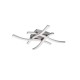 - Route - Matt Nickel 4 Light LED Ceiling Lamp 4000K Trio-R62474407 - Route - Matt Nickel 4 Light LED Ceiling Lamp 4000K