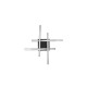 - Route - Matt Black 4 Light LED Ceiling Lamp 4000K Trio-R62474432 - Route - Matt Black 4 Light LED Ceiling Lamp 4000K