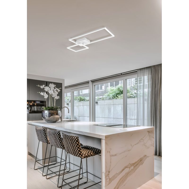 - Padella - Matt White 2 Light Flush 4000K Trio-R62642131 - Padella - Matt White 2 Light Flush 4000K