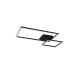Ceiling Lights - Padella - Matt Black 2 Light Flush 3000K Trio-R62642132 - Padella - Matt Black 2 Light Flush 3000K
