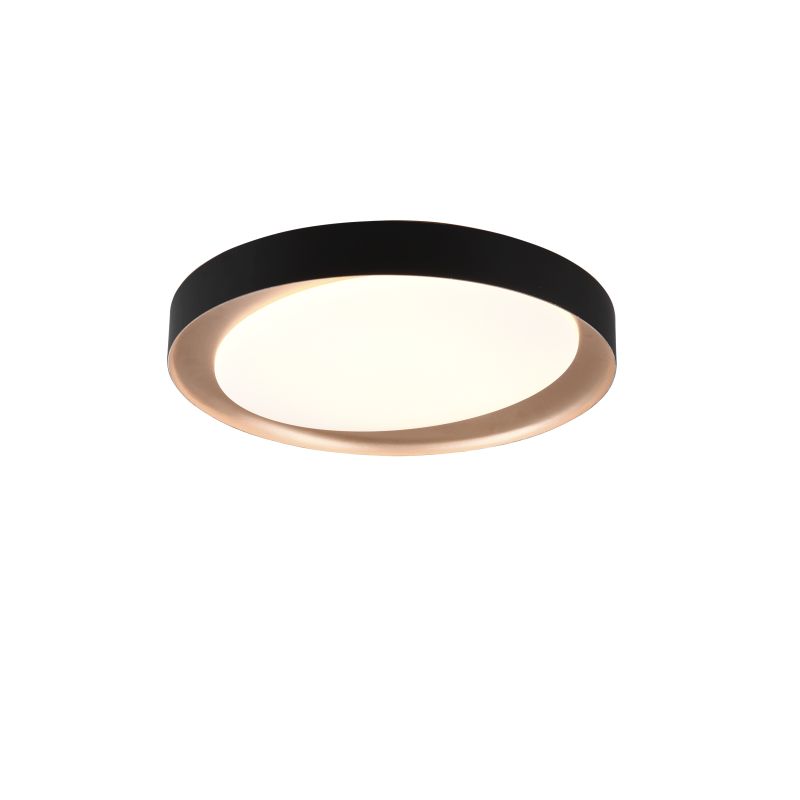 Ceiling Lights - Zeta - Black & Gold CCT Ceiling Lamp with Remote Control Ø 48.5 cm Trio-R62712402 - Zeta - Black & Gold CCT Ceiling Lamp with Remote Control Ø 48.5 cm