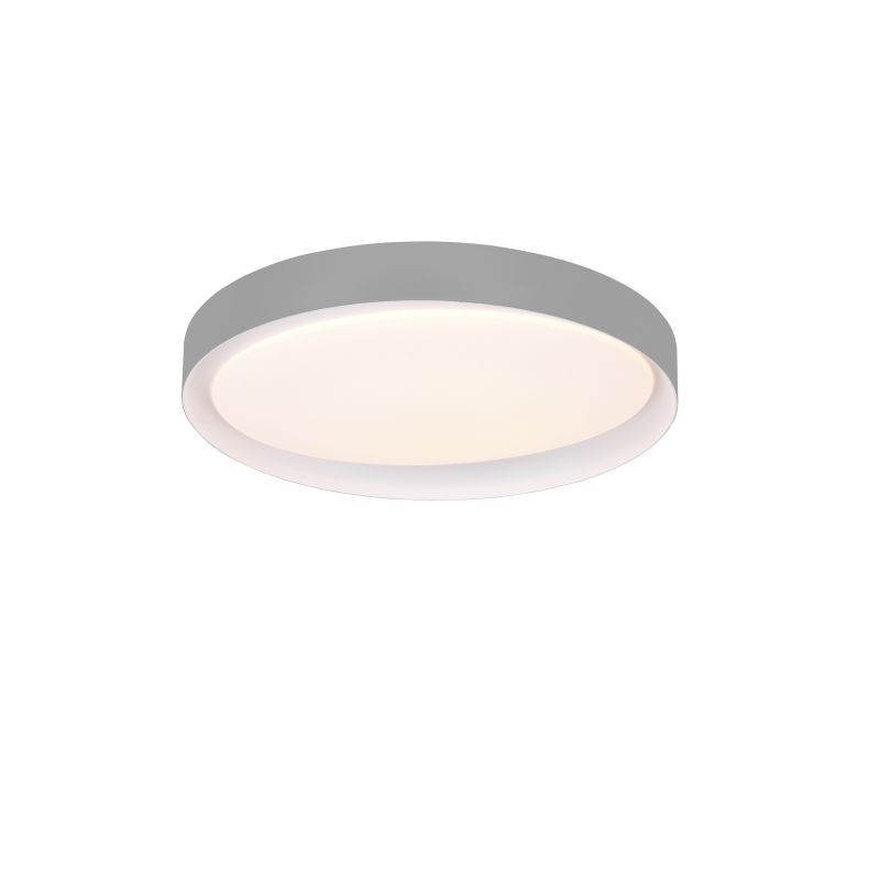 - Zeta - Grey CCT Ceiling Lamp with Remote Control Ø 48.5 cm Trio-R62712411 - Zeta - Grey CCT Ceiling Lamp with Remote Control Ø 48.5 cm