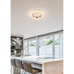Magnolia - Starlight White & Chrome CCT Ceiling Lamp with Remote Control Magnolia - Starlight White & Chrome CCT Ceiling Lamp with Remote Control