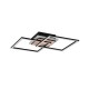 - Giro - Black & Wooden CCT Ceiling Lamp with Remote Control Trio-R62793635 - Giro - Black & Wooden CCT Ceiling Lamp with Remote Control