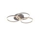 - Circle - Matt Nickel 3 Light CCT Ceiling Lamp with Remote Control Trio-R62823107 - Circle - Matt Nickel 3 Light CCT Ceiling Lamp with Remote Control