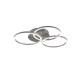 - Circle - Matt Nickel 3 Light CCT Ceiling Lamp with Remote Control Trio-R62823107 - Circle - Matt Nickel 3 Light CCT Ceiling Lamp with Remote Control