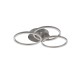 - Circle - Matt Nickel 3 Light CCT Ceiling Lamp with Remote Control Trio-R62823107 - Circle - Matt Nickel 3 Light CCT Ceiling Lamp with Remote Control
