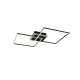 Trio-R62843132 - Arribo - Matt Black RGBW Ceiling Lamp with Remote Control