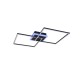 Trio-R62843132 - Arribo - Matt Black RGBW Ceiling Lamp with Remote Control