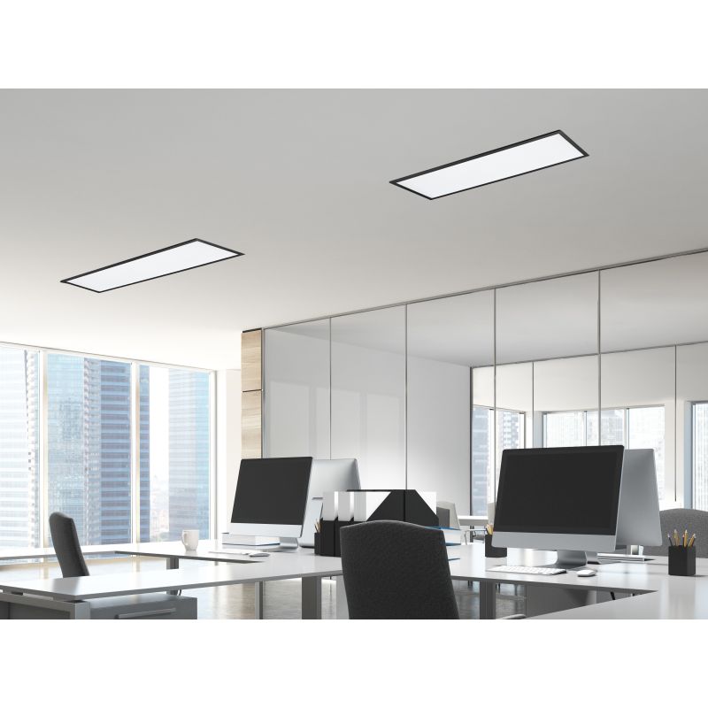 - Gamma - White & Black CCT Ceiling Lamp Trio-R62868032 - Gamma - White & Black CCT Ceiling Lamp
