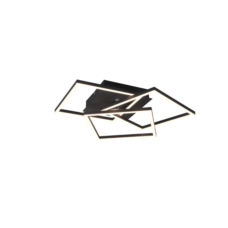 - Mobile - Matt Black 3 Light CCT Ceiling Lamp with Remote Control Trio-R62883132 - Mobile - Matt Black 3 Light CCT Ceiling Lamp with Remote Control