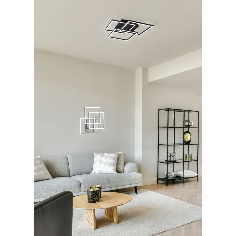 - Mobile - Matt Black 3 Light CCT Ceiling Lamp with Remote Control Trio-R62883132 - Mobile - Matt Black 3 Light CCT Ceiling Lamp with Remote Control