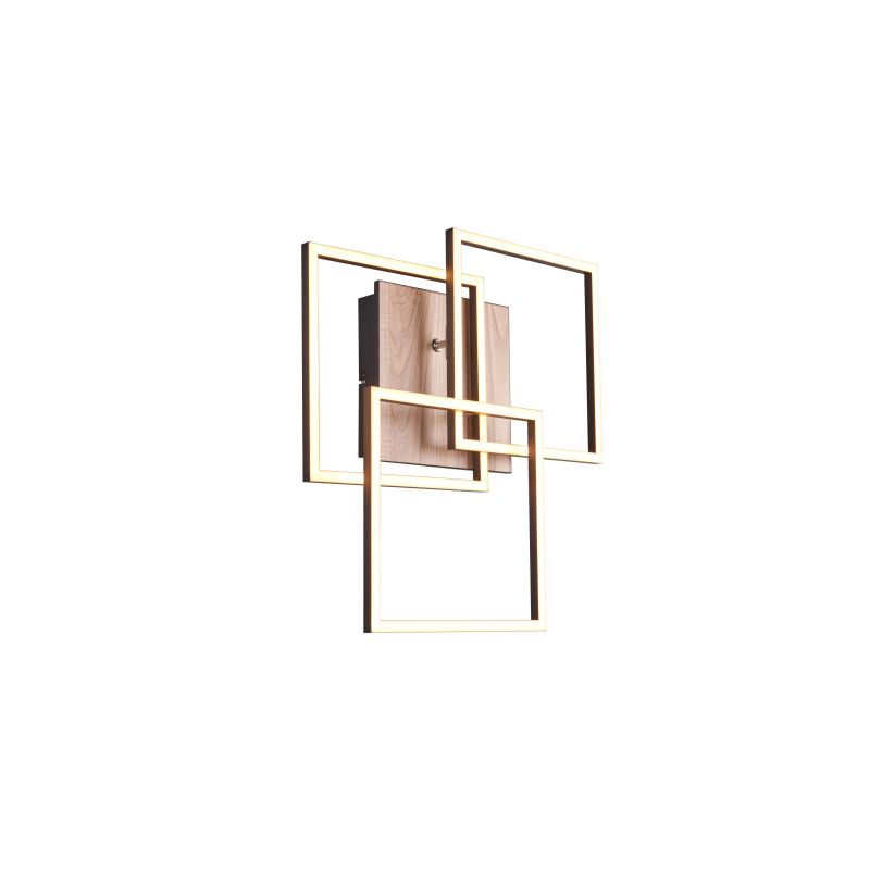 - Mobile - Black & Wooden 3 Light CCT Ceiling Lamp with Remote Control Trio-R62883135 - Mobile - Black & Wooden 3 Light CCT Ceiling Lamp with Remote Control