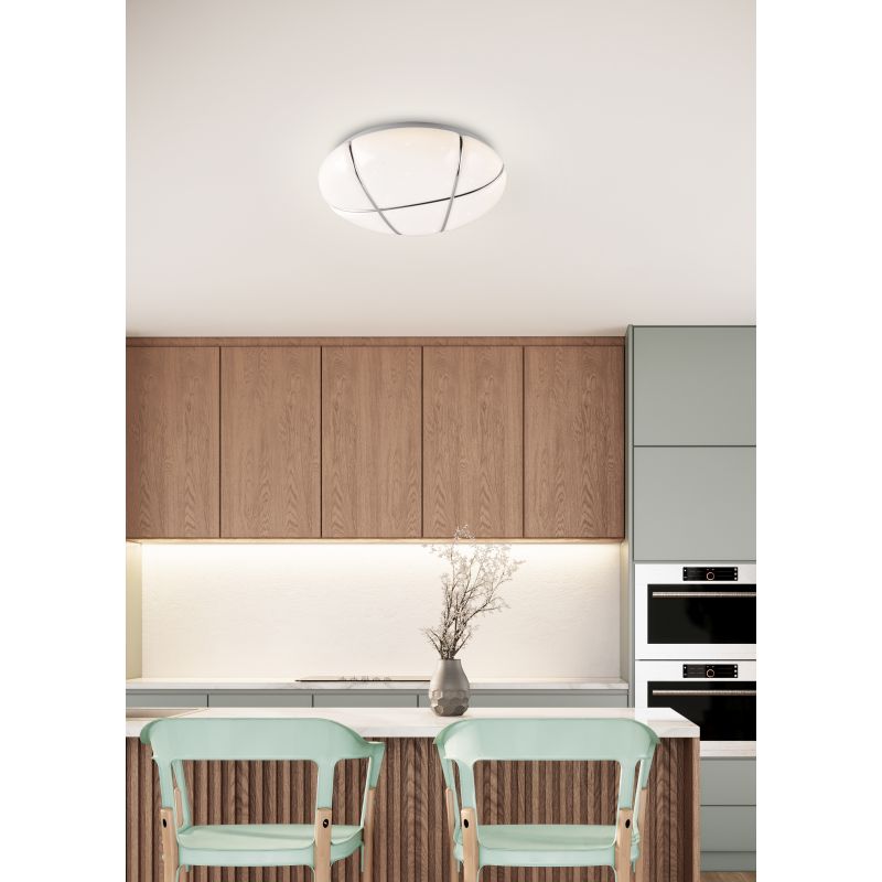 - Tibor - Starlight White LED Flush Ø 28 cm Trio-R62903001 - Tibor - Starlight White LED Flush Ø 28 cm