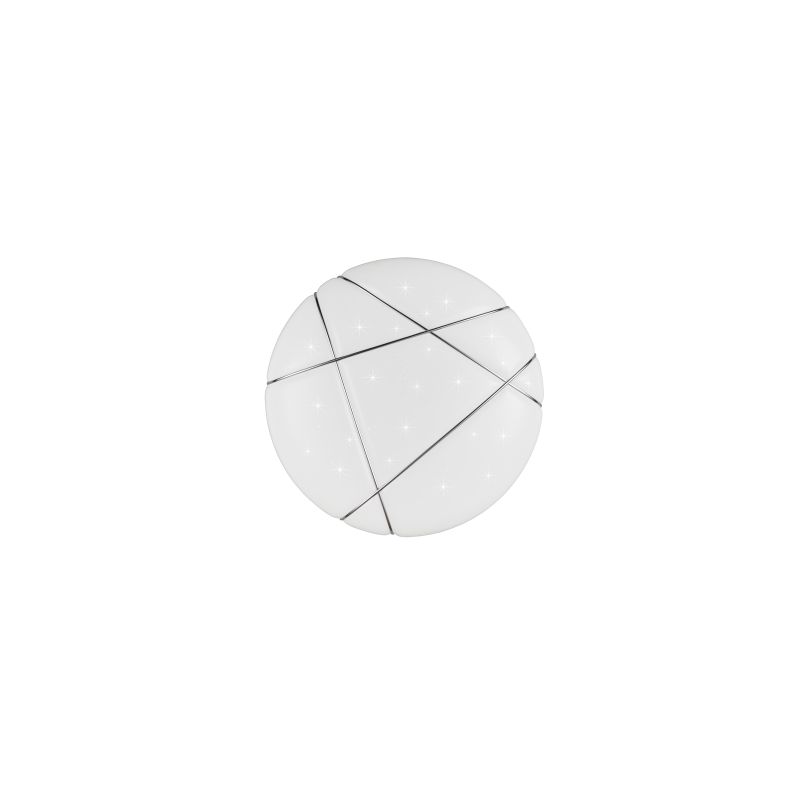 Trio-R62905001 - Tibor - Starlight White CCT Flush with Remote Control Ø 48 cm