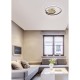- Zibal - Rusty & Gold LED Ceiling Lamp Trio-R62911124 - Zibal - Rusty & Gold LED Ceiling Lamp
