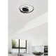 - Zibal - Matt Black LED Ceiling Lamp Trio-R62911132 - Zibal - Matt Black LED Ceiling Lamp