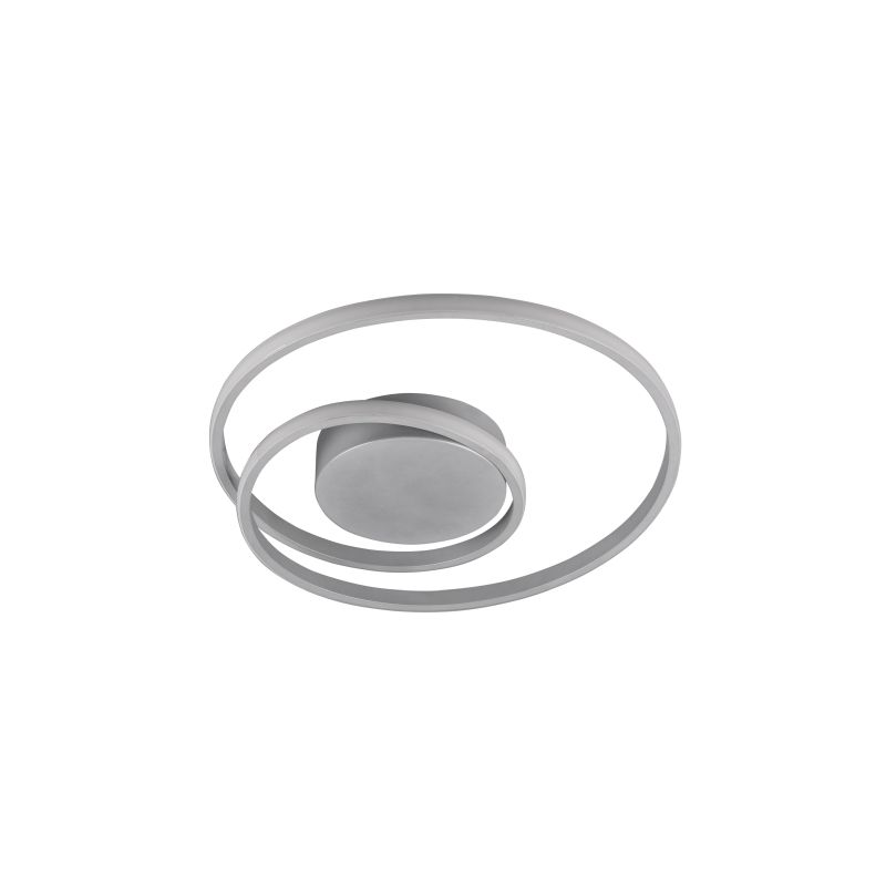 - Zibal - Grey LED Ceiling Lamp Trio-R62911187 - Zibal - Grey LED Ceiling Lamp