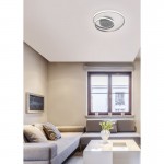 Zibal - Grey LED Ceiling Lamp Zibal - Grey LED Ceiling Lamp