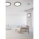 - Camillus - White & Black LED Flush 1000 lm IP44 Trio-R62921032 - Camillus - White & Black LED Flush 1000 lm IP44