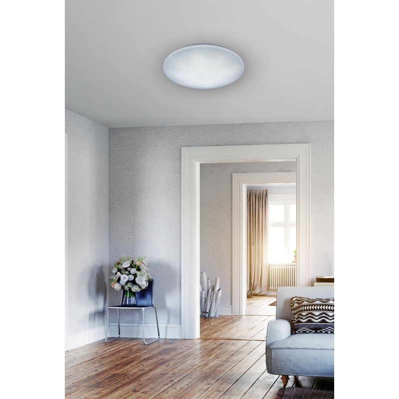 Trio-R62961000 - Lukida - Starlight CCT Ceiling Lamp with Remote Control Ø 38 cm