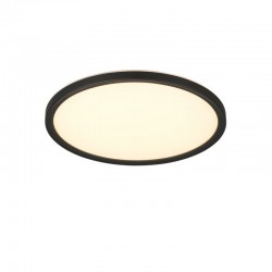 Joko - Black LED Flush with Remote Control ∅ 29 cm