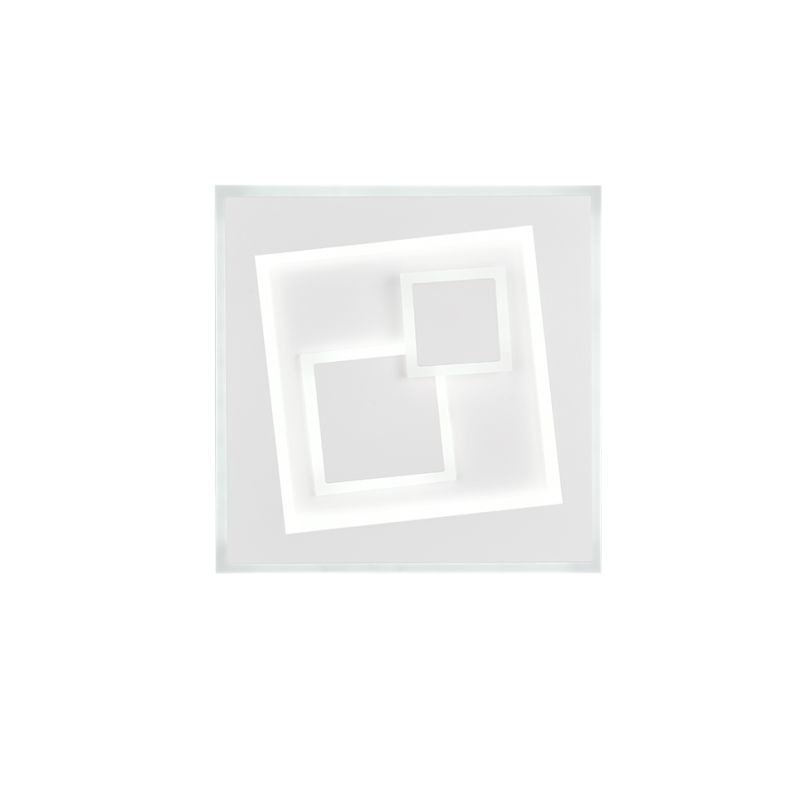- Degas - Decorative Matt White CCT Ceiling Lamp with Remote Control Trio-R63511131 - Degas - Decorative Matt White CCT Ceiling Lamp with Remote Control